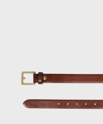 The Bridge Bernice Square Buckle Belt, Brown