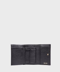 Cuoieria Fiorentina Velvet portafogli bifold, nero