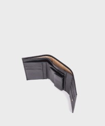 Cuoieria Fiorentina Velvet portafogli bifold, nero