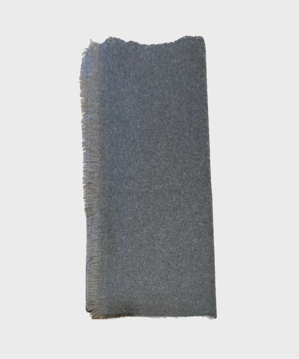 Galise Cashmere Scarf Solid Color Brown