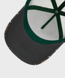 Stetson Trucker cappello baseball Argyle Check, grey wine