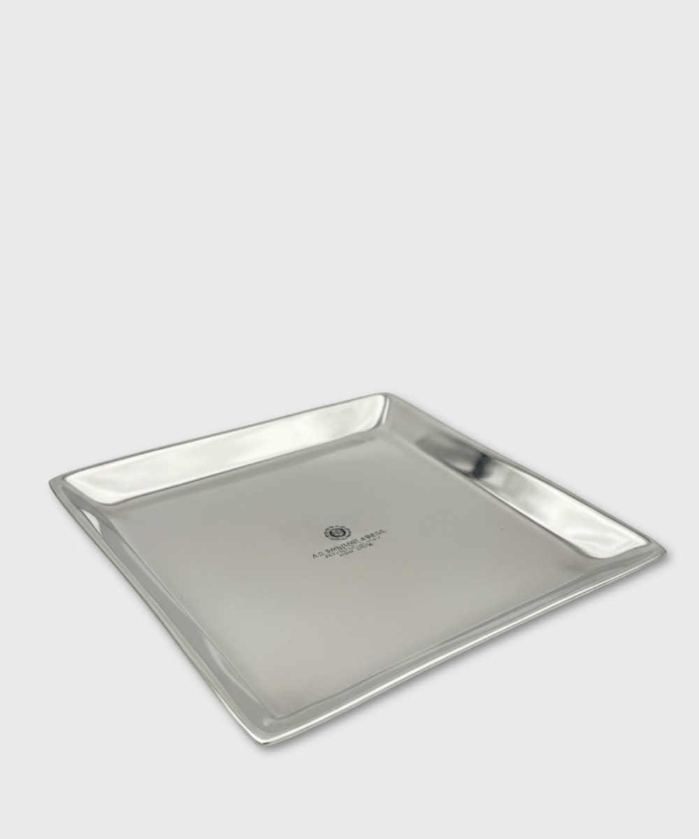 AG Spalding & Bros Medium Square Aluminum Plate