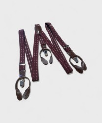 Bobby Bolton Elasticated Braces with Clip and Button