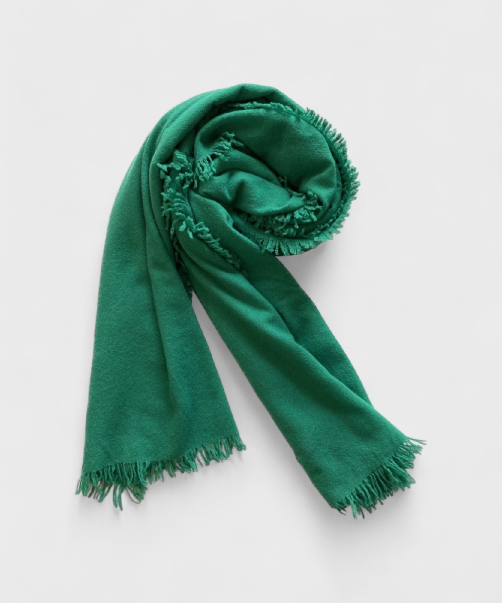 Galise Antelope sciarpa misto Cashmere verde