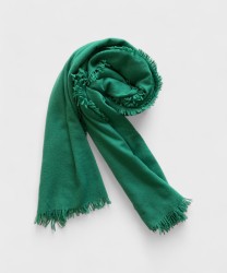 Archivio Bluestars Antelope sciarpa misto lana e cashmere, verde