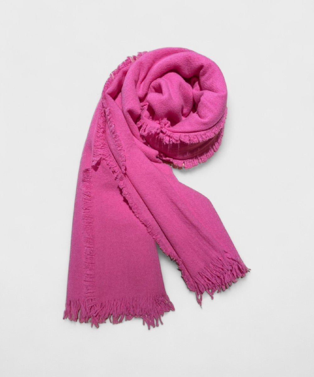 Galise Antelope sciarpa misto Cashmere fucsia