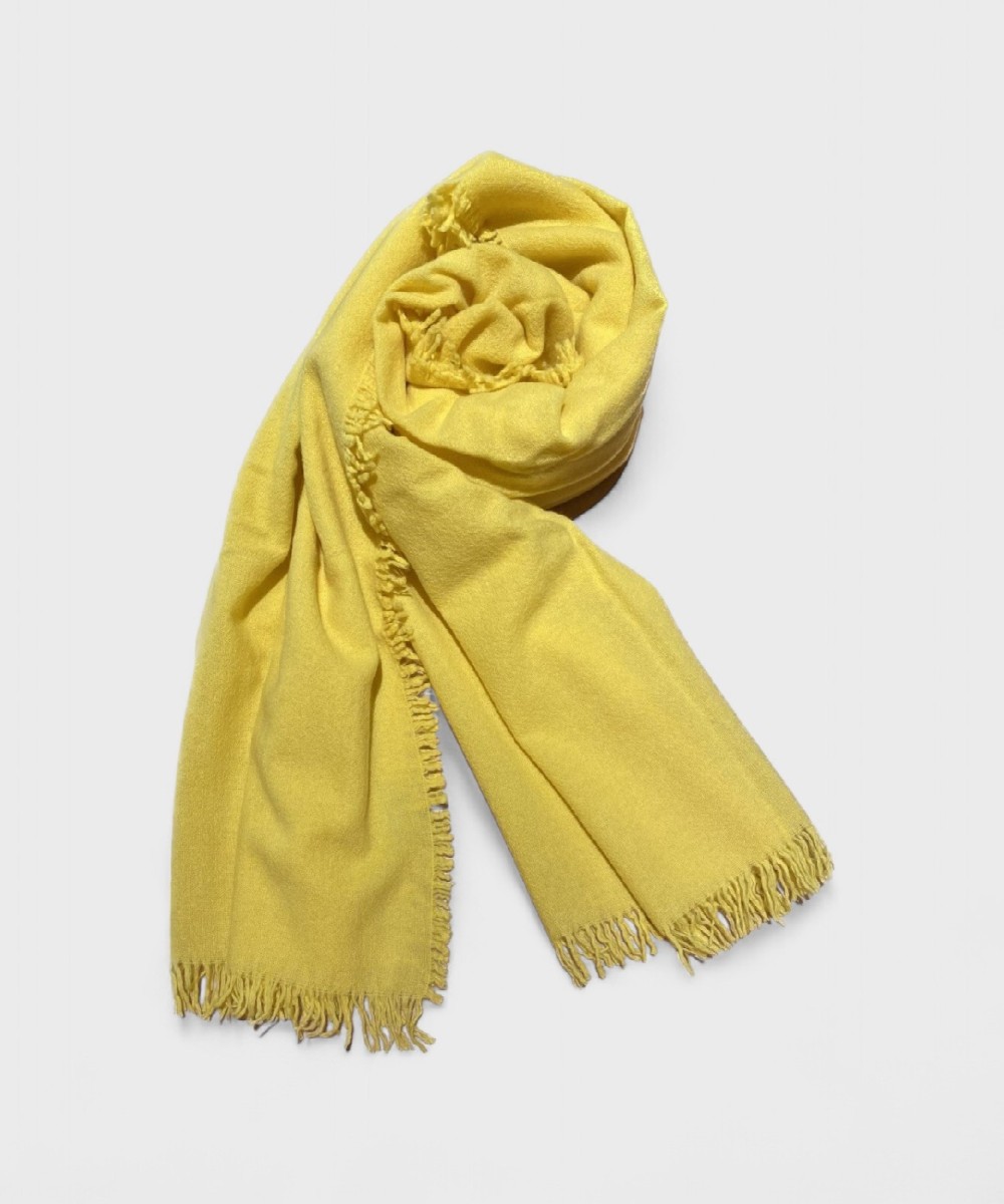 Galise Antelope sciarpa misto Cashmere giallo
