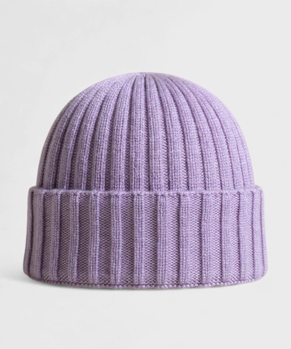 Galise Mattia berretto in Cashmere lilla