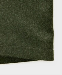 Lodenfrey Hubertus loden wool coat, dark green