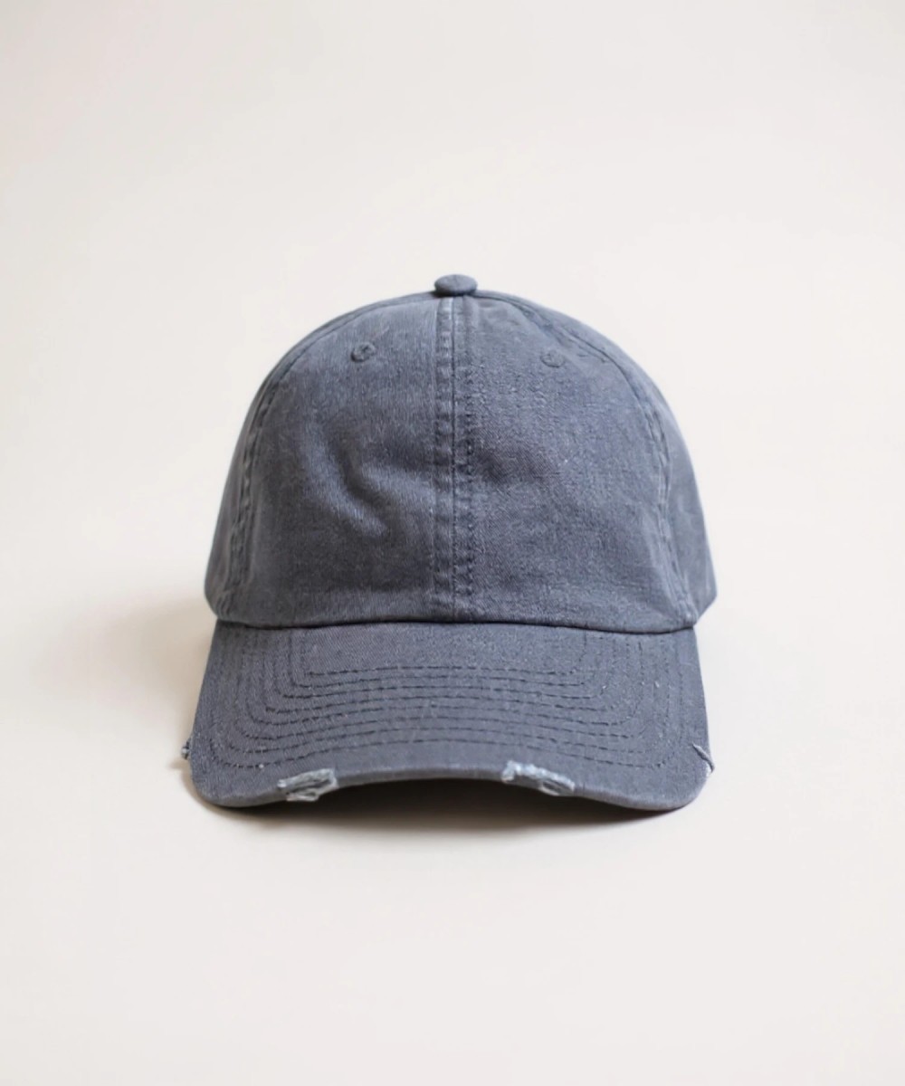 Galise Vintage Organic Cotton Baseball Cap Grey