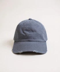 Galise berretto baseball vintage in cotone organico grigio