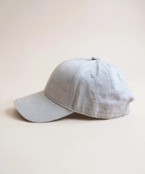 Galise organic cotton baseball cap light grey
