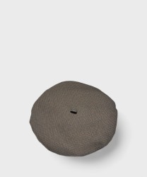 Simplicitas Archive Wool Beret, Reversible Houndstooth Pattern