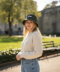 Archivio Simplicitas Bucket cappello pescatore, verde kaki