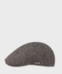 Stetson Texas Wool Herringbone coppola in lana, antra melange