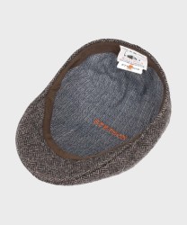 Stetson Texas Wool Herringbone coppola in lana, antra melange