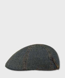 Stetson Texas coppola Washed Denim, blu