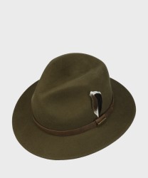 Stetson Traveller Woolfelt Hat, Green