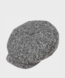 Stetson EF Donegal coppola in lana a spina di pesce grigio