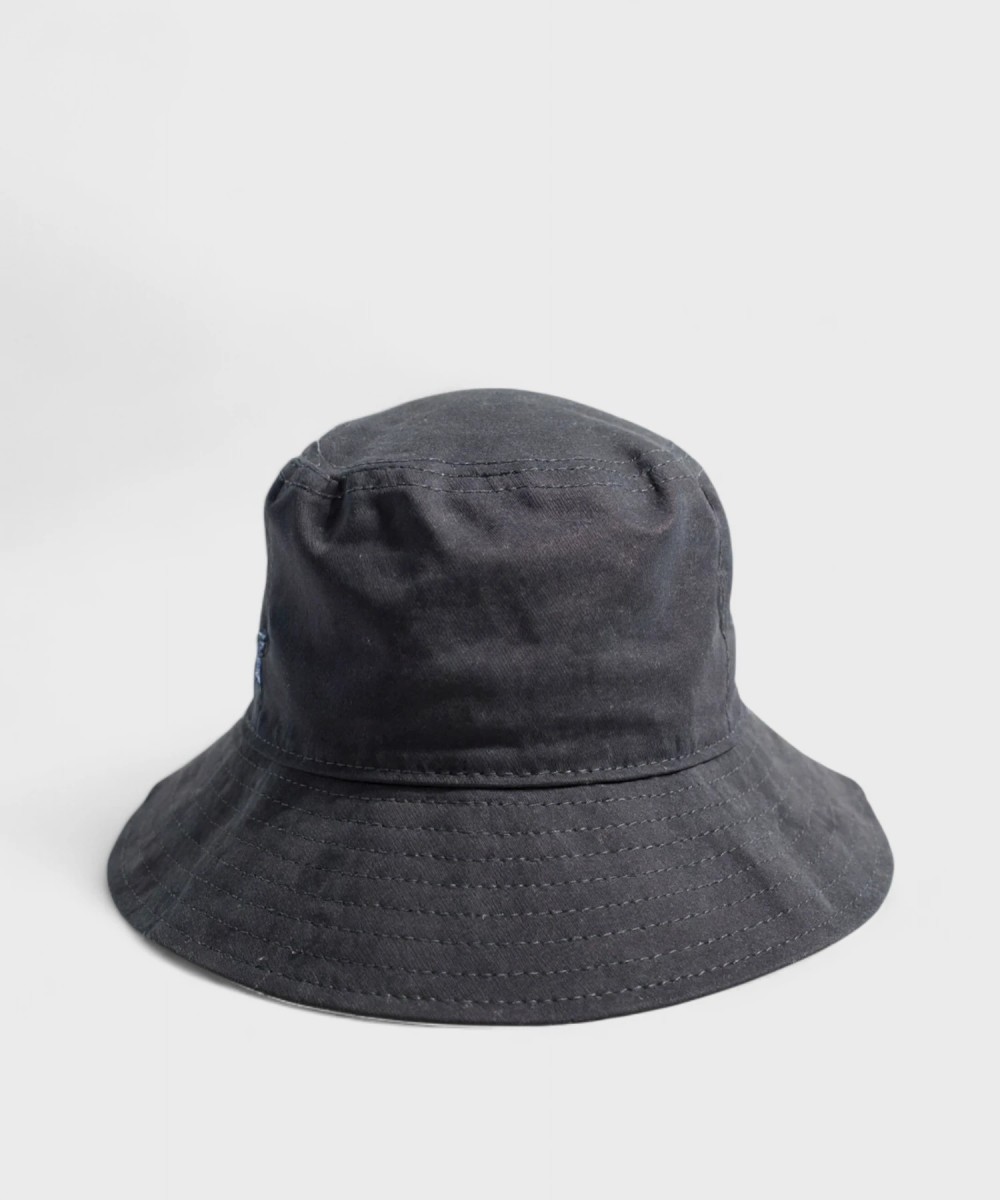 Galise organic cotton bucket hat navy blue