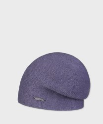 Stetson Beanie Merino Wool Knit Hat, Lavender