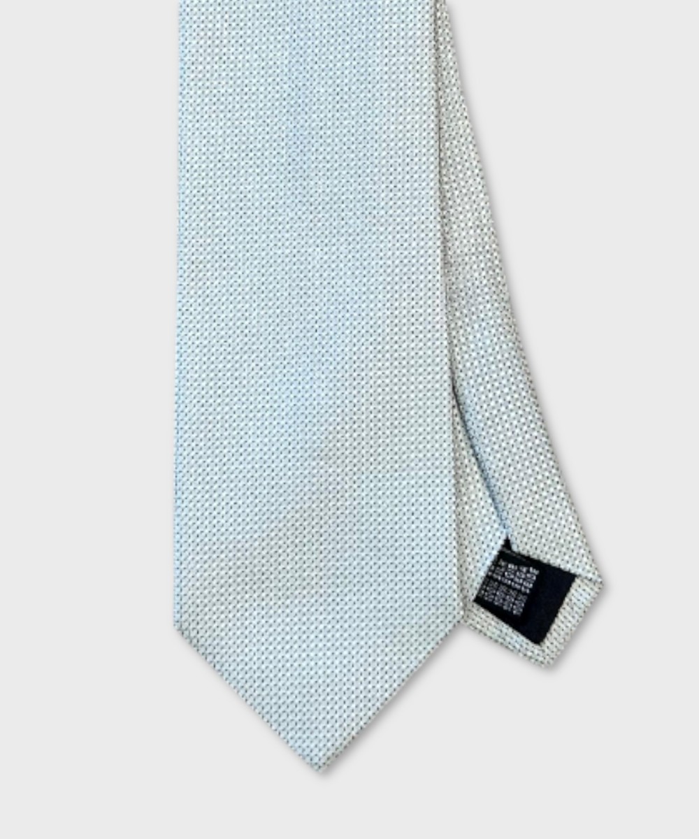 Villa Milano three-fold tie in micro-thread...