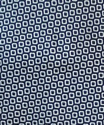 Villa Milano three-fold silk tie with geometric pattern