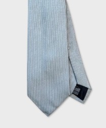 Villa Milano three-fold textured silk tie