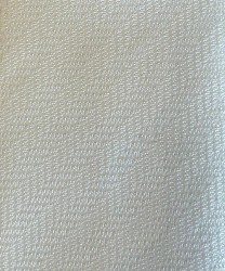 Villa Milano cravatta tre pieghe in seta zig zag, bianco