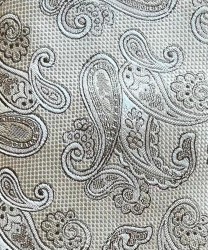 Villa Milano cravatta tre pieghe in seta con micro fiore