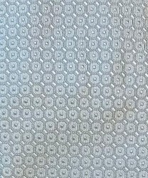 Villa Milano three-fold silk tie with micro circles, grey