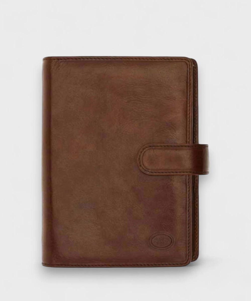 The Bridge Story agenda organizer holder, brown