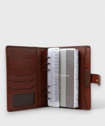 The Bridge Story agenda organizer holder, brown
