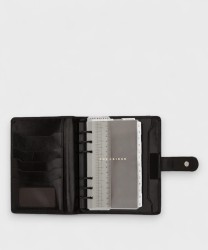 The Bridge Story porta agenda con organizer in pelle nero