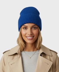 Bluestars Antelope Wool Cashmere Blend Hat, Blue
