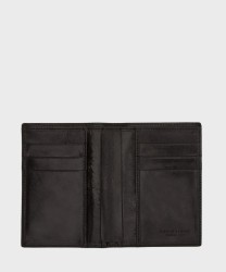 The Bridge Story vertical wallet, 6+4 cc, black