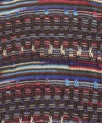 Missoni calzini in cotone a righe 3D, multicolore
