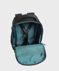 Piquadro Wollem rubber zaino porta pc 14" espandibile, nero