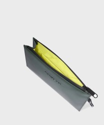 Piquadro Corner C2OW pochette piatta mini, verde