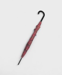 Rainbow Jolly Print Large Umbrella with Curved Handle Archive