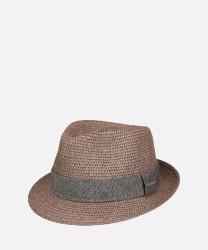 Stetson Reidton Toyo Trilby cappello, viscosa light berry