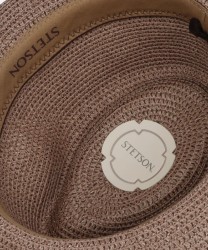 Stetson Reidton Toyo Trilby hat, light berry viscose
