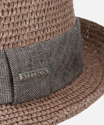 Stetson Reidton Toyo Trilby cappello, viscosa light berry