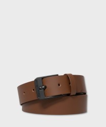 Piquadro Corner C2OW belt with buckle, brown