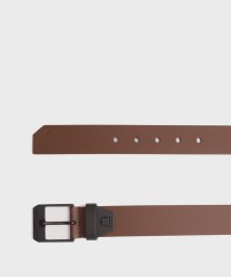 Piquadro Corner C2OW cintura con fibbia, marrone