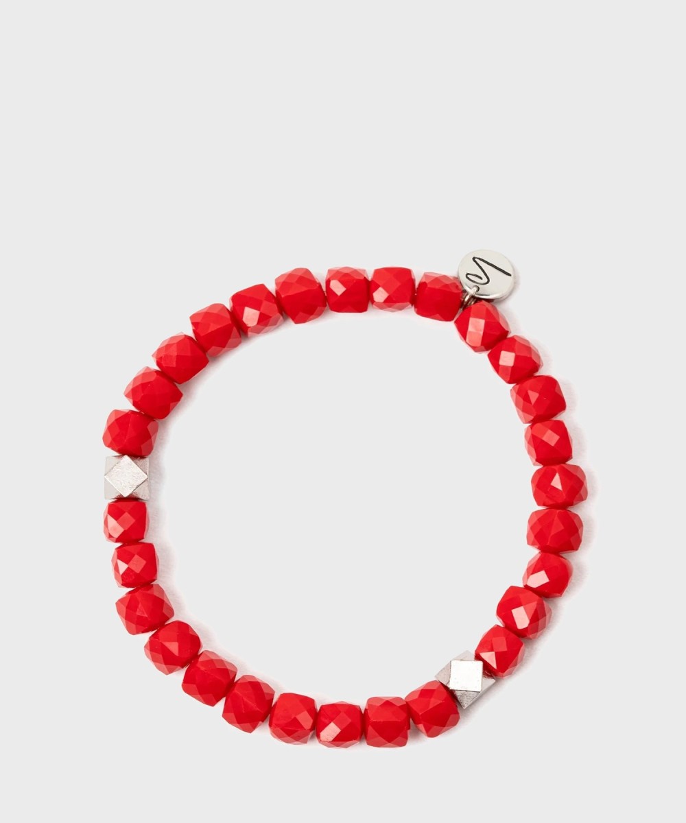 Sodini Noah red stone bracelet