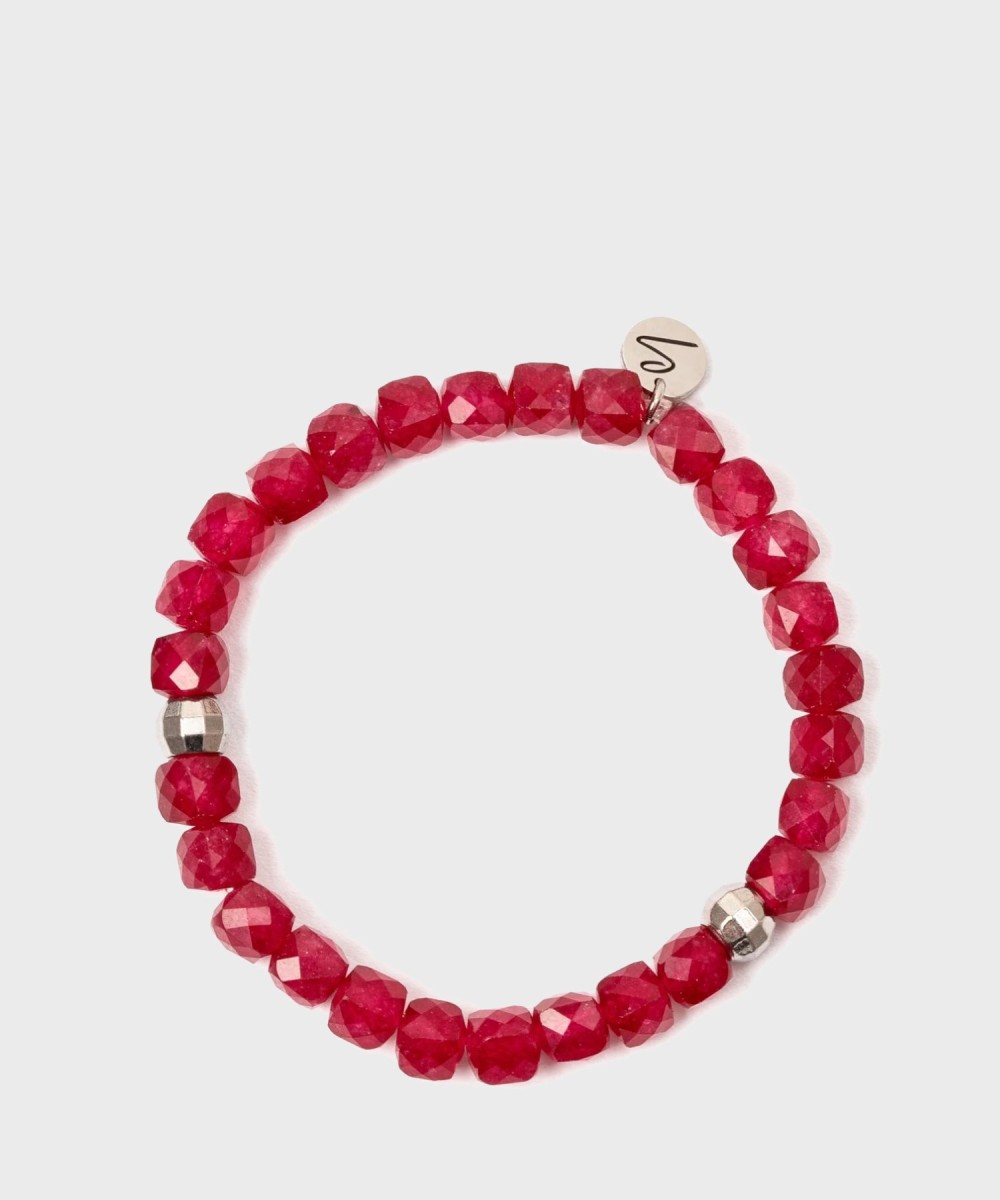 Sodini Noah bracciale pietre rosa