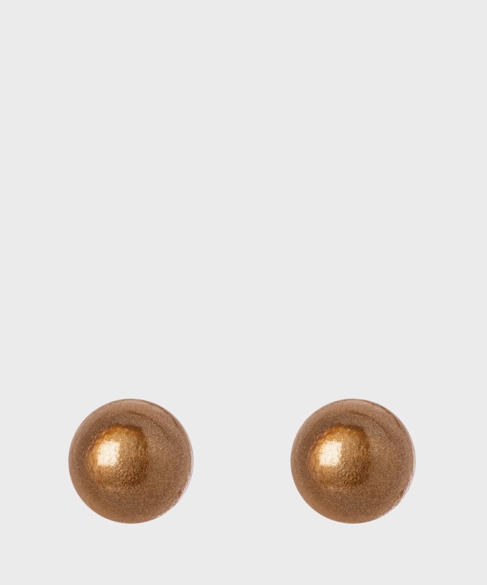 Sodini Samsara orecchini sfera, beige