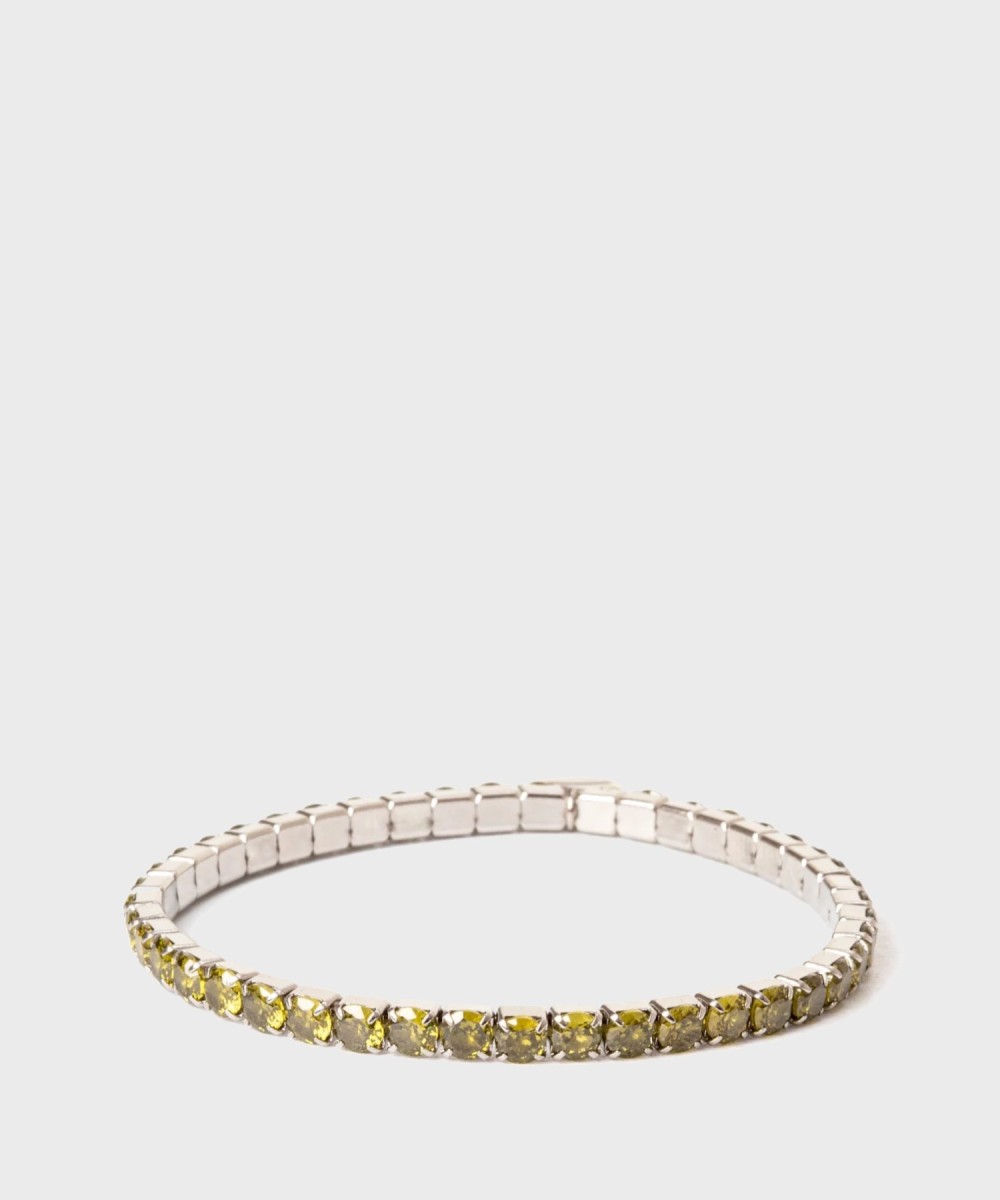 Sodini Venus tennis bracelet with large...
