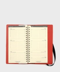AG Spalding & Bros agenda pocket settimanale 2026, rosso